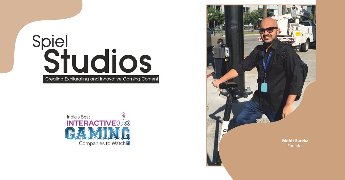 Spiel Studios: Creating Exhilarating &amp; Innovative Gaming Content

#MohitSureka is the founder of <a href="/spiel/">Spiel Studios 🚀</a>

bit.ly/3cqh11m
#gamingindustry #softwaredeveloper