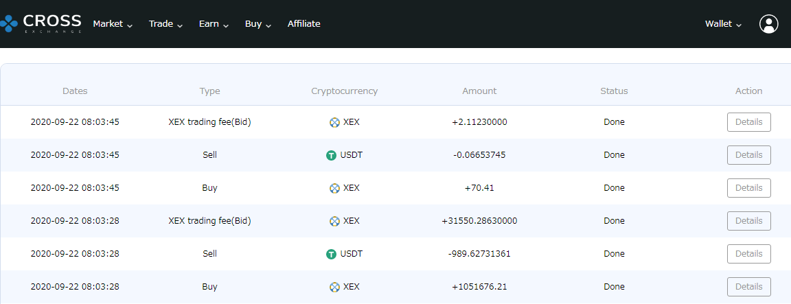 MK54556275's tweet image. 私も昨日の事になりますが、期待を込めて100万XEX程追加購入しました。

もうすぐオープン2周年にもなりますし、面白いイベントがあればいいですね。

XEX保有でECR20トークンをエアドロ、一口10000XEX程度の抽選式TOBを個人的には熱望します。

#XEX
#Koindex
#CROSSexchange
