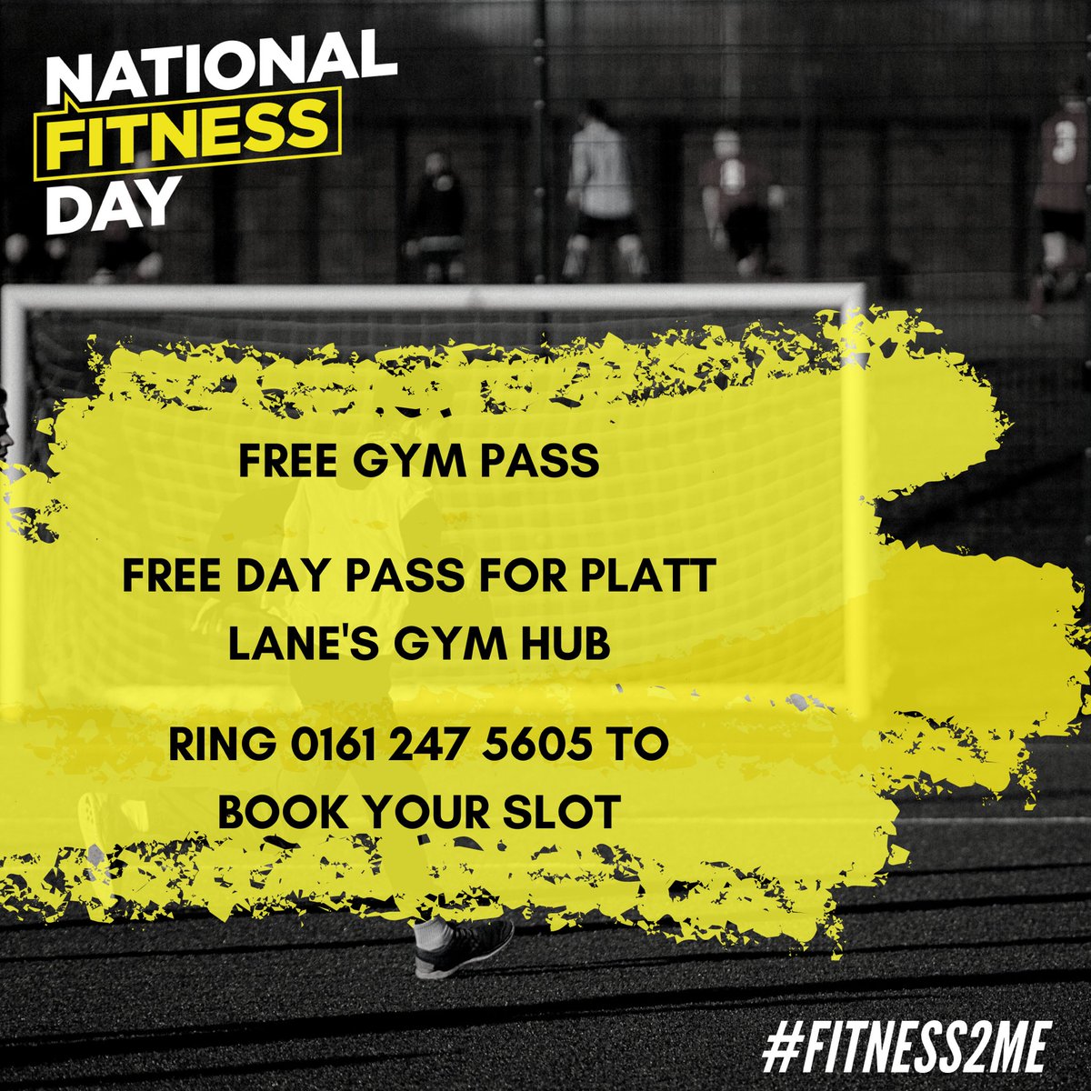 MMUSport's tweet image. 🎉Happy National Fitness Day!🎉

To celebrate the importance of physical activity and inclusivity within sport, Platt Lane are offering a free day gym pass up until 31/10/20. Ring 0161 247 5605 to book your slot. 

#FitnessDay #fitness2me #manmet