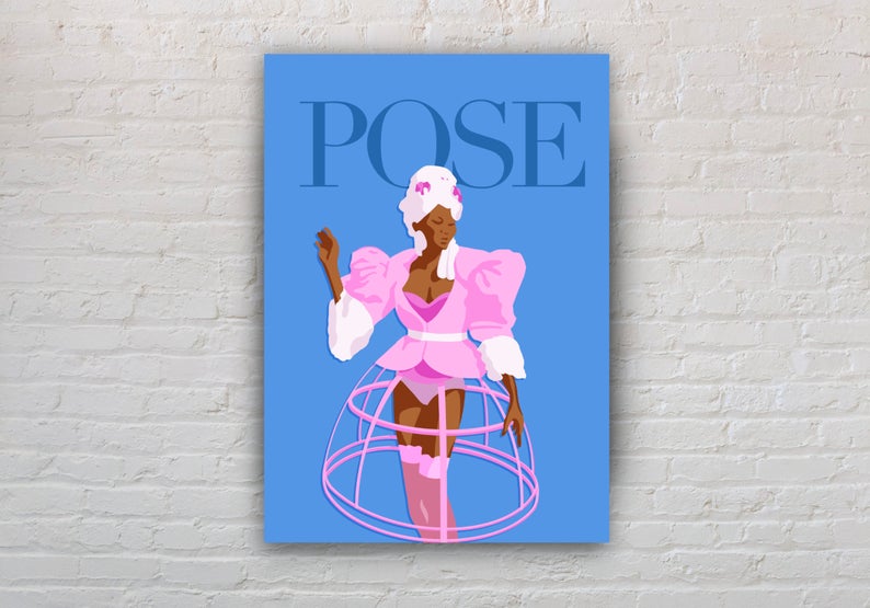 During quarantine I binged  @PoseOnFX and I loved it! And the character of Elektra Abundance was so complex and had such a development that I just had to create this print   https://www.etsy.com/es/listing/855827374/lamina-de-elektra-abundance-de-pose