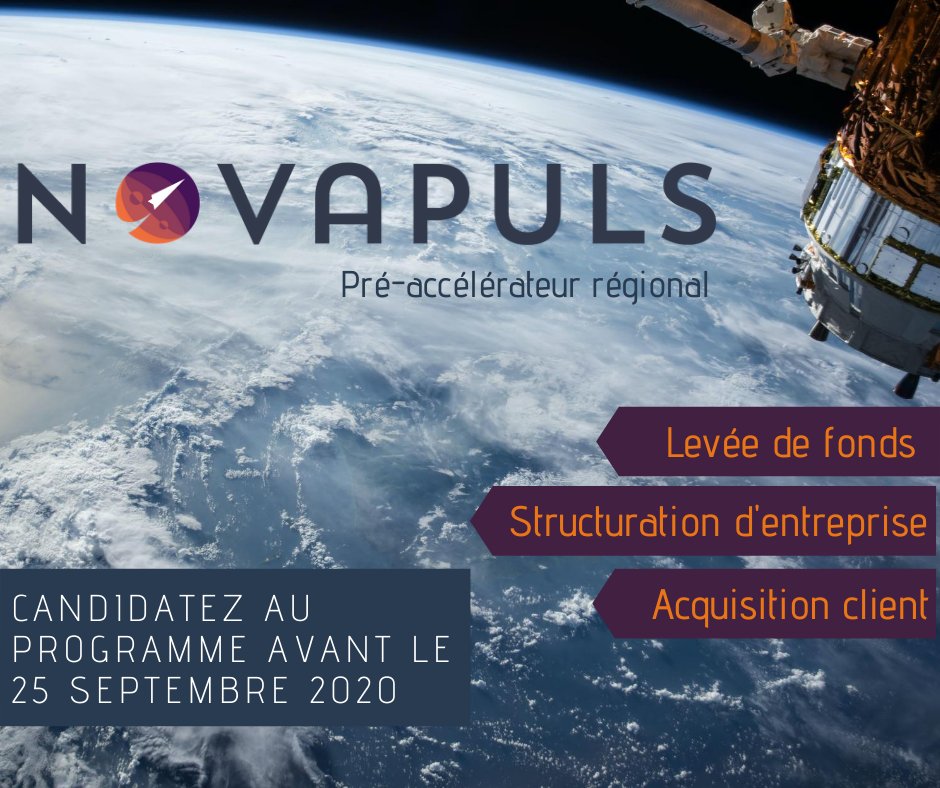 [📢Appel à candidature] ⛔️Attention ⛔️, il ne vous reste plus que 2 jours pour candidater au programme d'accompagnement de Novapuls et intégrer la Promo 5. C'est par ici novapuls.fr/candidature . Next step -> Comités de sélection ! #startup