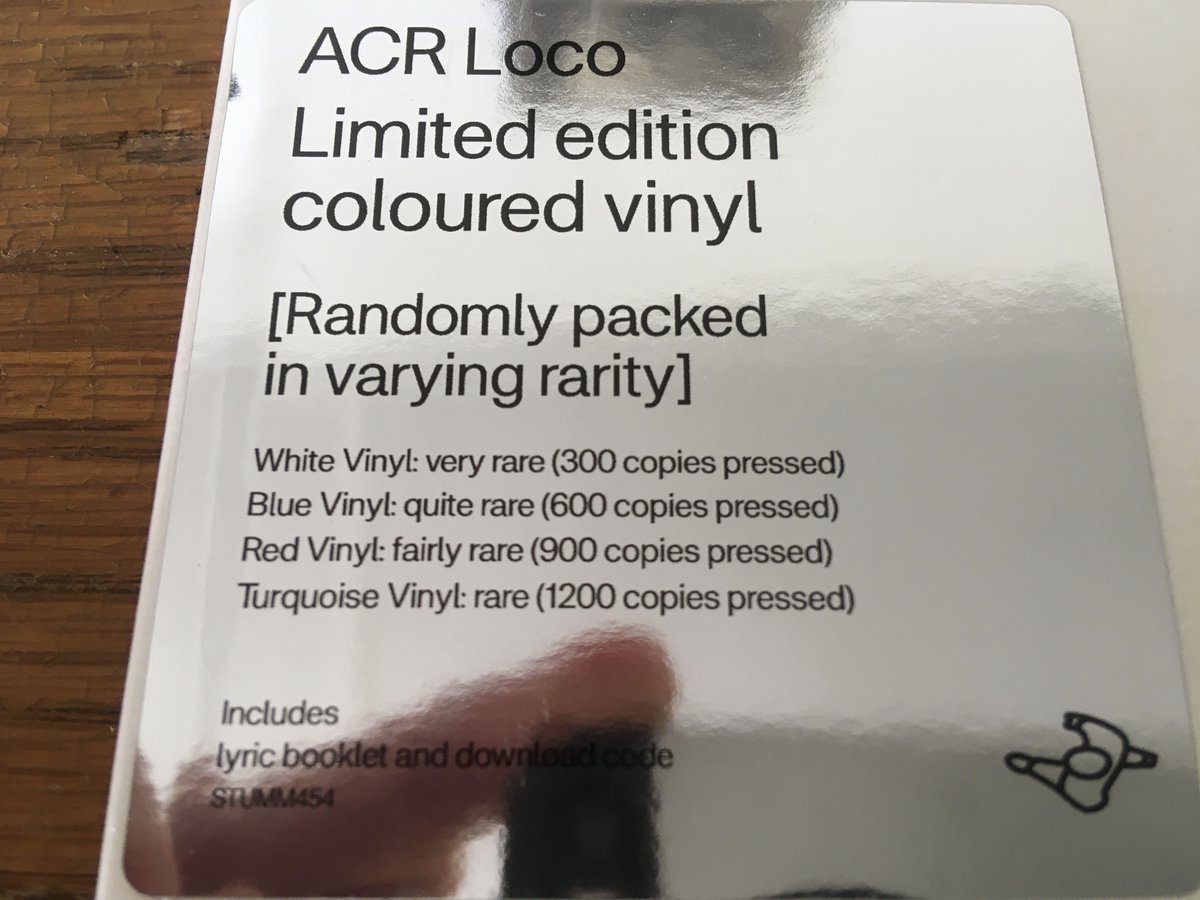 Gatefieldsounds's tweet photo. @acrmcr - brand new album ‘ACR Loco’ on @MuteUK - released this Friday on ltd edit random coloured vinyl at @Gatefieldsounds
While stocks last you will receive a signed postcard. Contact us to reserve your copy.
#gatefieldsounds #whitstable #acrloco #NewRelease #acertainratio https://t.co/pBrachpKzj