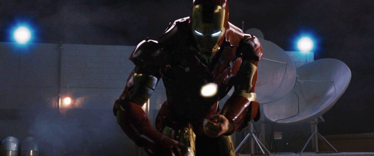 "potts!""tony! oh, my god, are you okay?""i'm almost out of power. i've got to get out of this thing. i'll be right there."