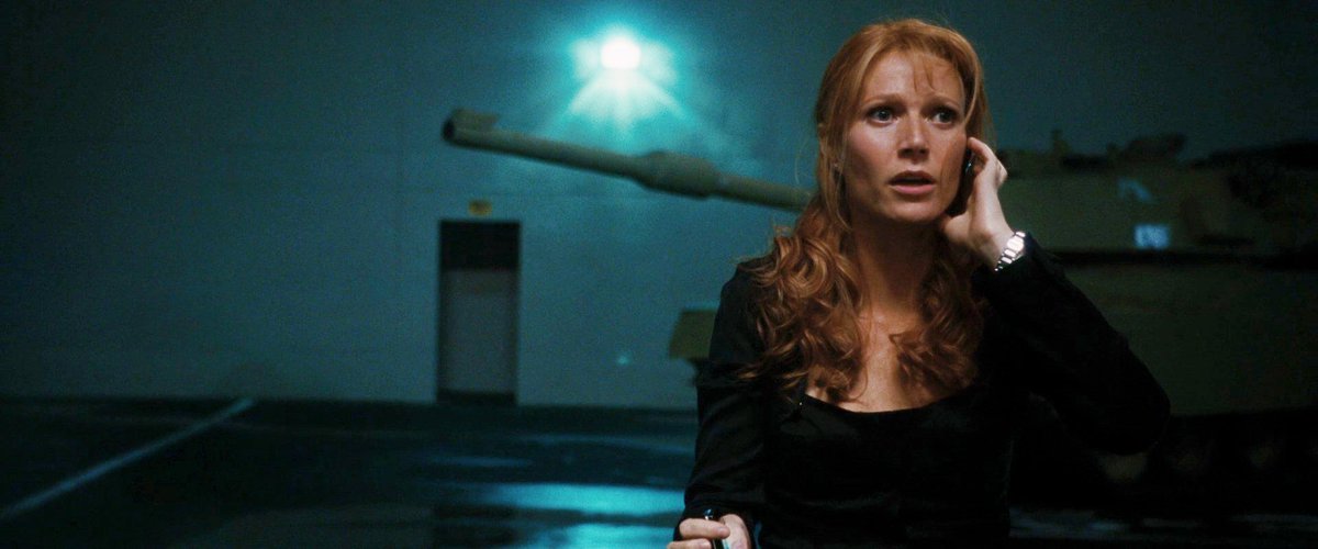 "potts!""tony! oh, my god, are you okay?""i'm almost out of power. i've got to get out of this thing. i'll be right there."