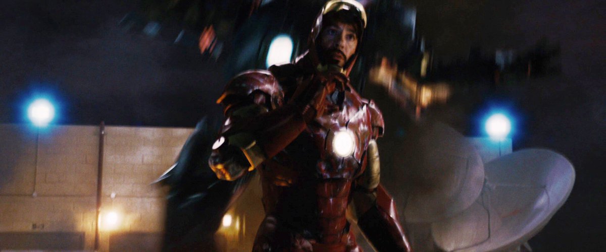 "potts!""tony! oh, my god, are you okay?""i'm almost out of power. i've got to get out of this thing. i'll be right there."