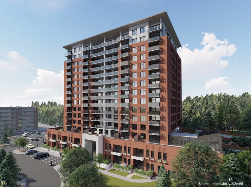 DevelopmentDuff's tweet image. Proposal Approved: Kingswood II (Mic Mac Blvd @ Horizon Crt, #Dartmouth) 

15 storey apartment building. 148 units, 185 parking spaces.