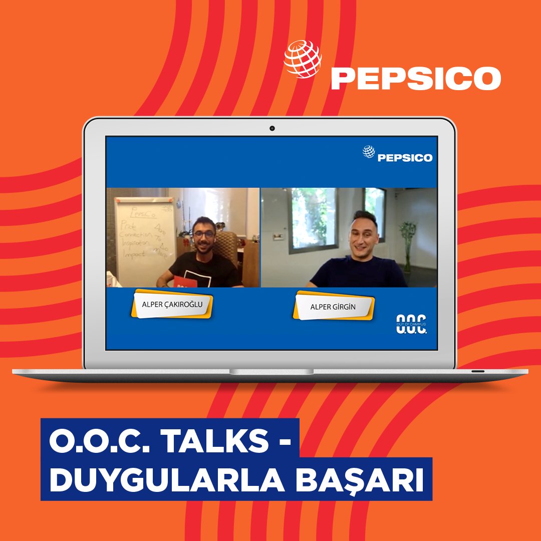 PepsiCo HR Manager-Talent Acquisition Lead Alper Girgin, O.O.C. Talks programına konuk oldu ve keyifli sohbetin yanında başvuruları devam eden Dare To Do More programımızdan da bahsetti. 😊

 Programı izlemek için: youtu.be/DheEEGmQELA