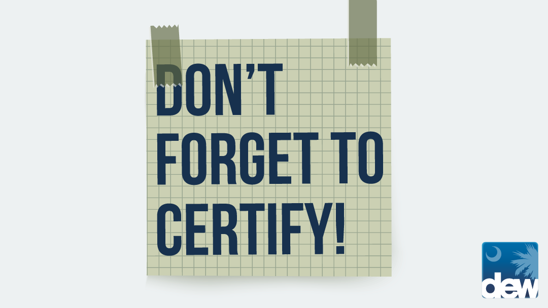 SCDEW on Twitter: "REMINDER: You must certify every week that ... SCDEW on Twitter: "REMINDER: You must certify every week that ...