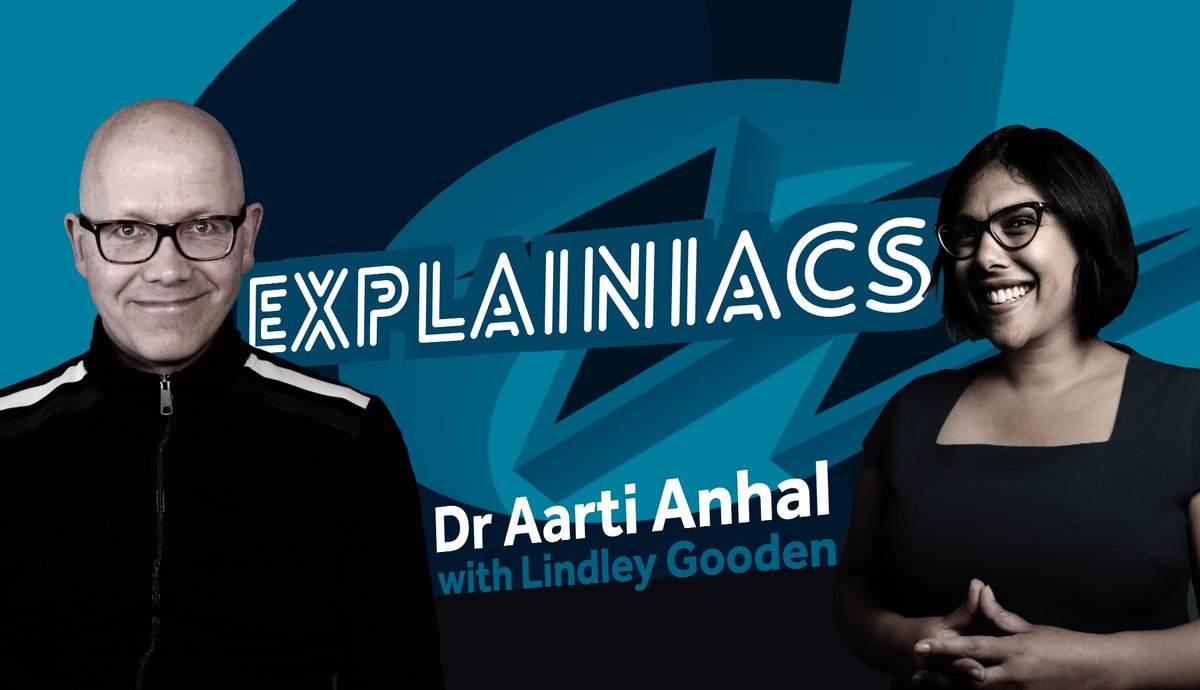 greenscreenlond's tweet photo. EXPLAINIACS 10 - THE END OF SERIES 1 - COULD THIS EPISODE RISK EVERYTHING? Dr Aarti Anhal - my wife - gives me a crash course in the science of Positive Psychology. Will we be all that positive after 20 mins of full-on chat?? Find out here: https://t.co/KsbZqF8izI https://t.co/c44kV20f6N
