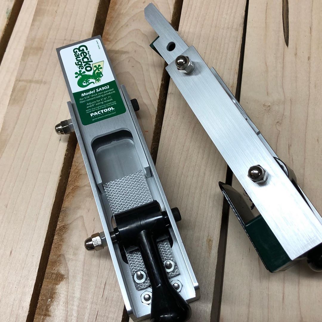 PacToolIntl's tweet photo. When you're hardpressed for time and down a hand the Gecko Gauges are ready to help. Putting up fiber-cement siding has never been easier. #pactool #specializedtools
๐ธ pintsandcords https://t.co/rGONdedvQI