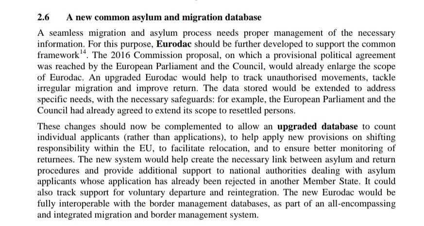 It's a day with a 'y' in it, so the Commission wants to collect, store, process, yada yada more personal data of non-EU citizens