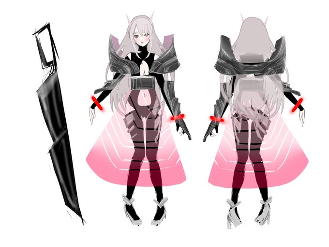 オリキャラを考えてみた!
ラフでまだまだ荒いけど、設定画っぽくなってウキウキする🤩
#イラスト
#オリキャラ 