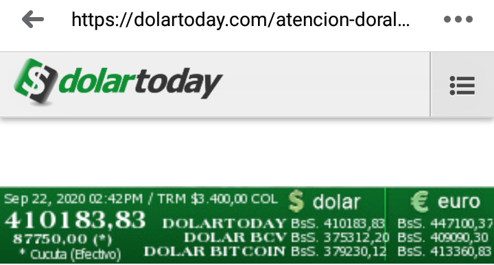 teylocarete's tweet photo. A pesar de que hoy el salario del venezolano amaneció en 0,97 centavos de dolar he internacionalmente cada día somos mas pobres les deseos todos un #FelizMiercoles, un abrazo y un #saludoplanetario. https://t.co/I0GXT8x7Fu
