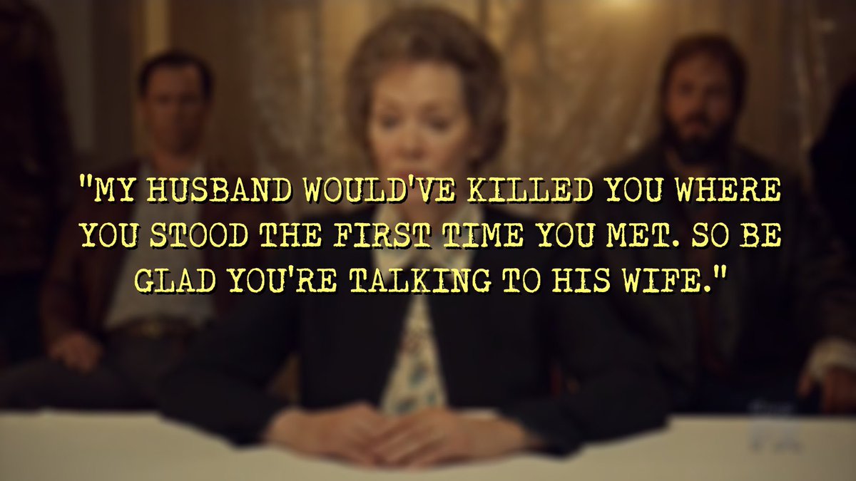 Another entirely perfect episode. So much plot progression. I don’t know how people can think this season is slow.Two of my favourite moments of the season here too: Lou begging Peggy & Ed to let him help them, and Floyd holding her son after he botches the meeting. Love them.