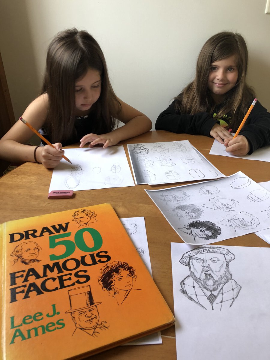 benmckennafinch's tweet image. My current pastimes as I continue to heal from my illness from earlier this year. #art with #family #slowprogress