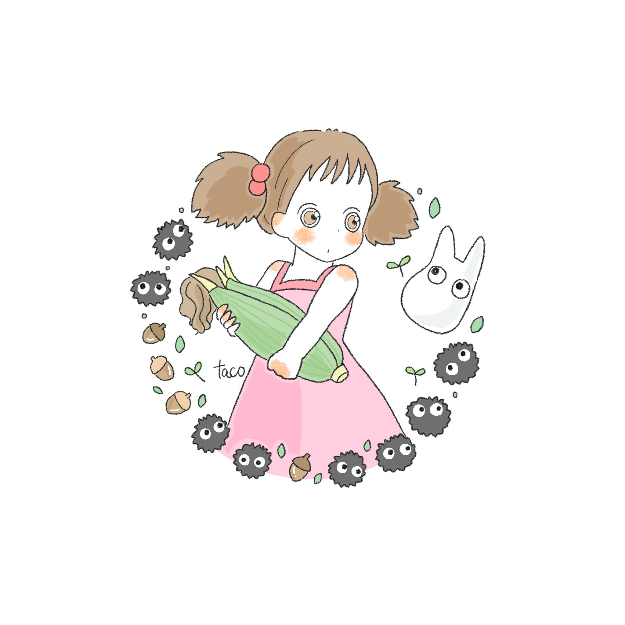 Tacomaru イラスト アイコンにどうぞシリーズ トトロと猫の恩返し となりのトトロ 猫の恩返し イラスト好きな人と繋がりたい イラスト ジブリ T Co Uv5kpu8yqy Twitter