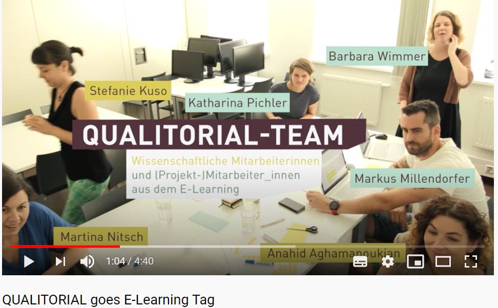 jupidu's tweet photo. QUALITORIAL ist echt ein komplexes Wort - das Video am #elt20 zeigt wie Studierende in der Sozialforschung unterstützt werden https://t.co/1eapPc59mX https://t.co/02RLrPHNoD