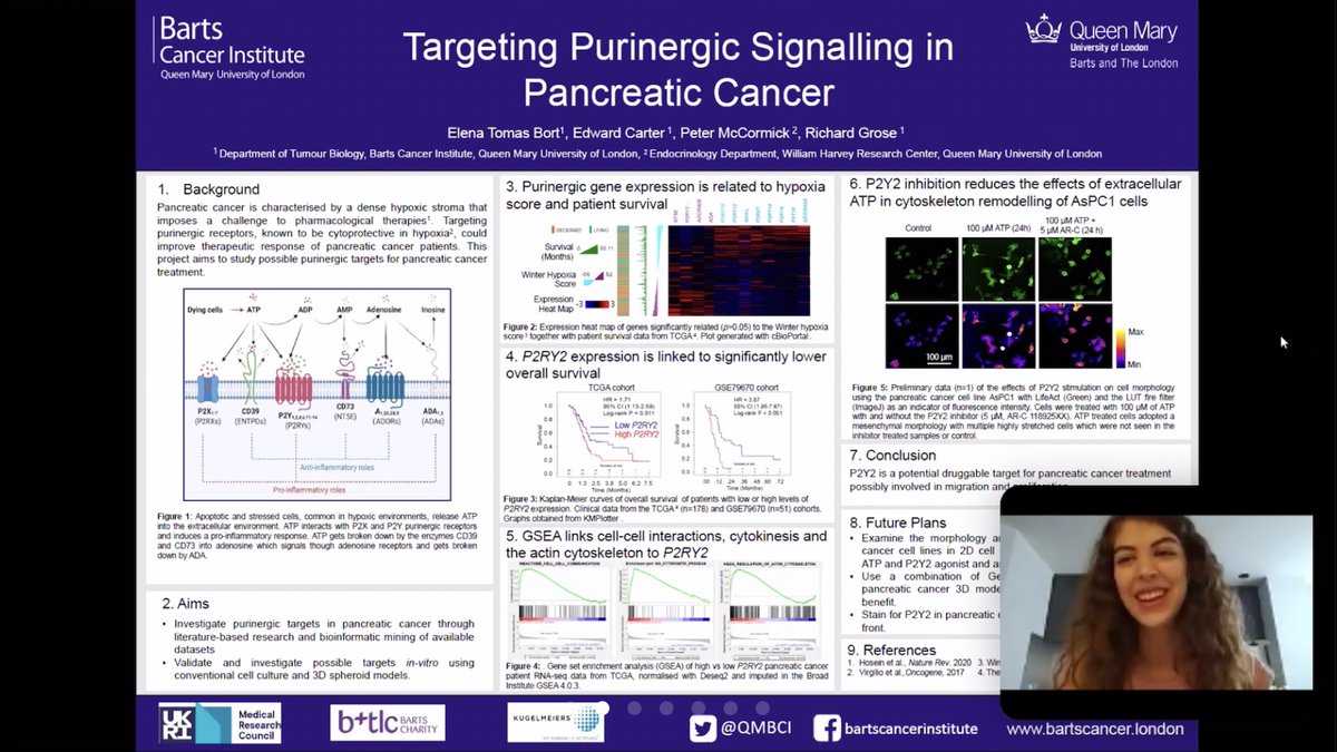 Our two PhD stars <a href="/DemiWiskerke/">Demi</a> and Elena kicked off the annual <a href="/QMBCI/">Barts Cancer Institute (Queen Mary)</a> PhD Day with their posters on #Glioblastoma and #Pancreaticcancer! Great organisation from <a href="/BciPhdForum/">BCI PhD Forum</a>