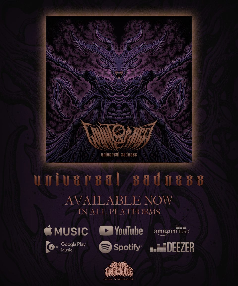 STREAM UNIVERSAL SADNESS! LINK IN OUR BIO