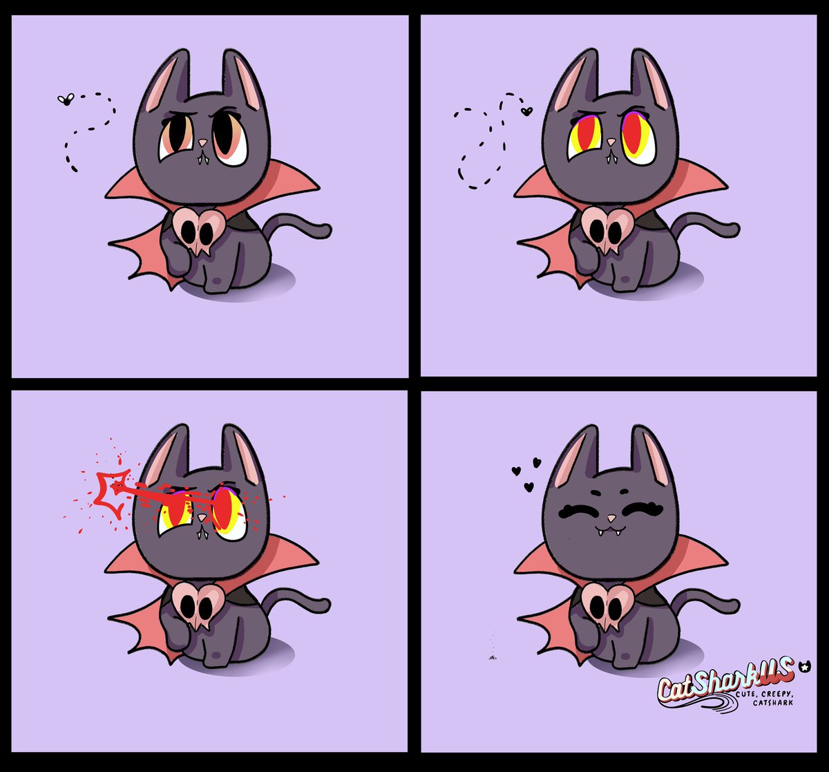 CatShark16's tweet photo. Meet Sookie everyone! She is the dark lord of her castle and our favorite spoooooky character 🎃 https://t.co/YctKhz51ds