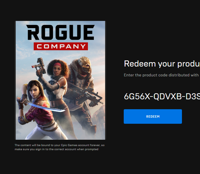 Holographicyt_'s tweet photo. Ty @dat_hylian and @NicknameSC for Rogue Company founder's edition! <3
#Nicknamelegit https://t.co/dawvU2sLCL