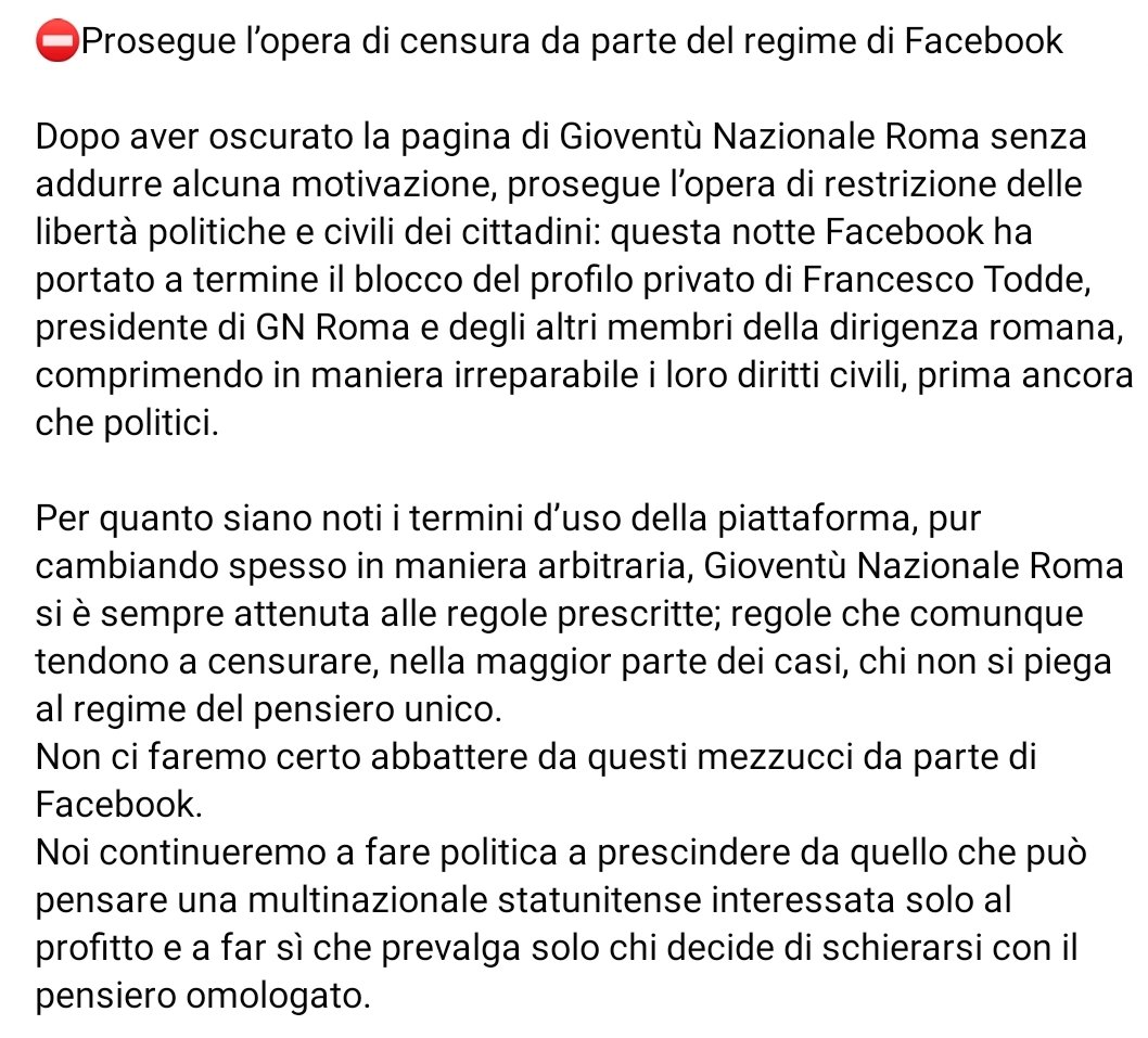 Gioventù Nazionale Roma tweet media