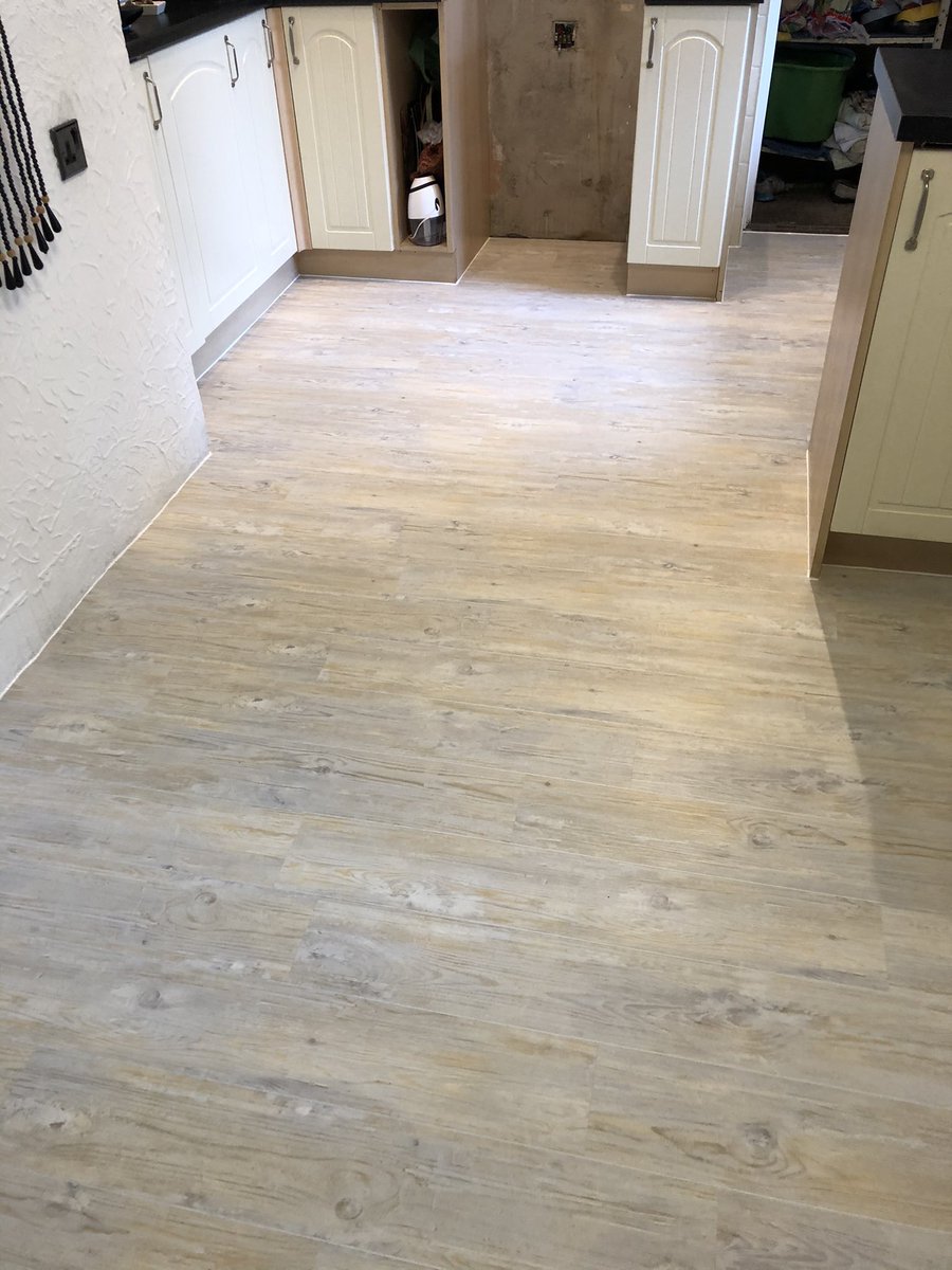 Job completed today Camaro-white limed oak with ice stripping <a href="/Polyflorltd/">Polyflor</a> <a href="/FBallUK/">F. Ball and Co. Ltd.</a>