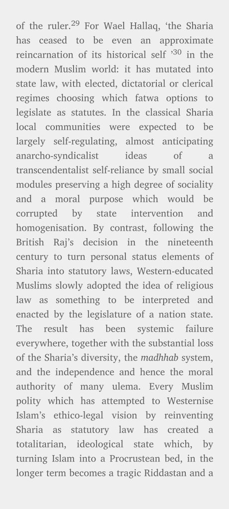 ZabAkbar's tweet photo. Fatwas > Statutes 

When Islam becomes an Ideology get ready for the population to apostatize from Islam 

Happening in mass in Iran and Saudi Arabia

CC @IsmailRoyer

Shaykh Abdul Hakim Murad : https://t.co/AhU9pWYDQo
