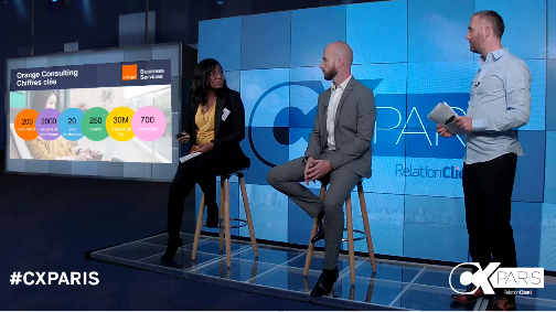 orangebusiness's tweet photo. 🗣️@brigittekingue "On parle souvent d’#expclient mais il est essentiel d’améliorer l’expérience collaborateur. Grâce à l’outil d'@orangebusiness et @genesys, nous avons réduit de 5% les appels intempestifs et donc libéré du temps pour traiter des appels à valeur ajoutée."#CXParis https://t.co/K9WprOoSc0