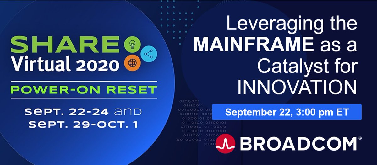 AndyHamilton311's tweet photo. Join @GregLotko at #SHAREVirtual on Tuesday, Sept 22 at 3:00 p.m. EST and discover how you can leverage #Mainframe as a catalyst for #innovation. #AIOps #DevOps #Security - https://t.co/OpLJ6fCnDg https://t.co/bjajfwPwnj