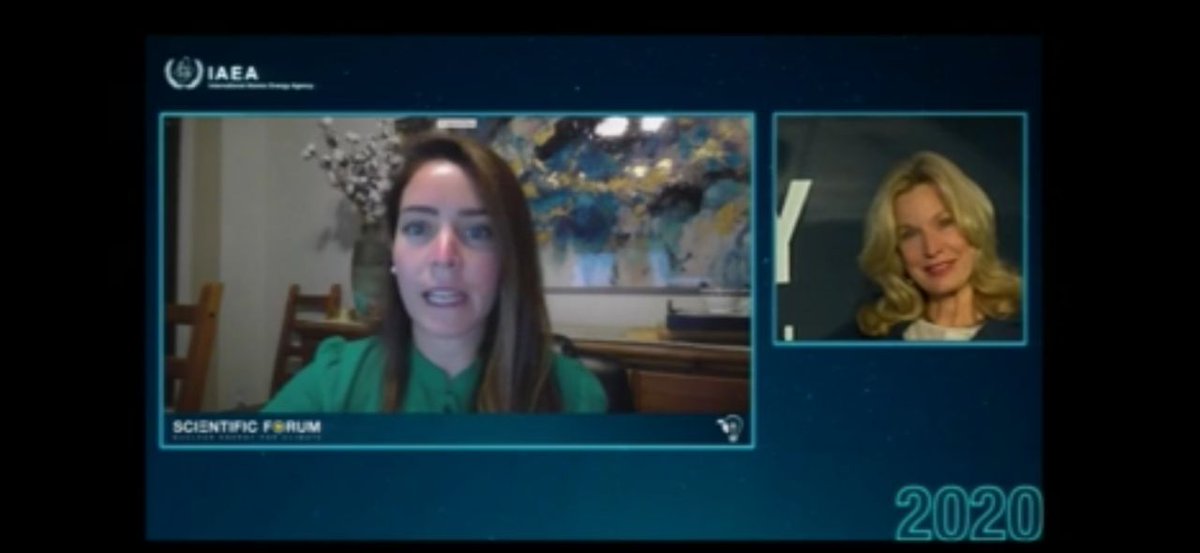 "Organizations such as IYNC and <a href="/WiNglobal/">Women in Nuclear Global</a> have a tremendous role to play to foster diversity and to create unbiased links between the general public and the nuclear industry.” Fabricia Piñeiro on behalf of IYNC at the closing session of <a href="/iaeaorg/">IAEA - International Atomic Energy Agency ⚛️</a> #ScientificForum 2020.