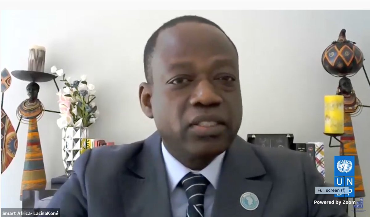 RealSmartAfrica's tweet image. DG @lacinakone has spoken about the #BlockSmartAfrica fund which is aimed at spearheading investment into ICT in Africa. He called upon the #privatesector and #developmentpartners to support the initiative and #StartUps in #Africa