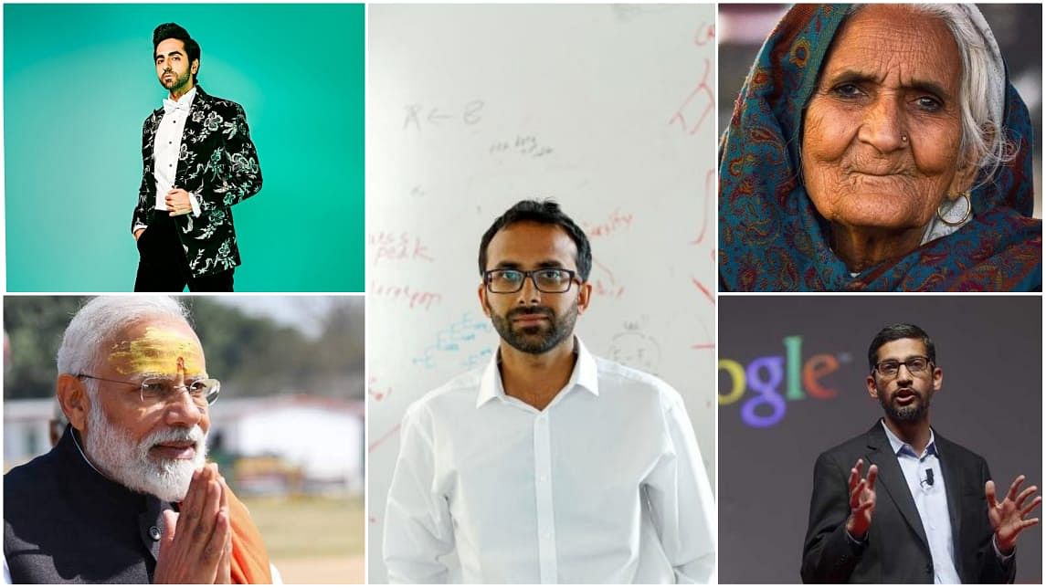 AppoloTraining's tweet photo. #5INDIANS IN TIME'S 100
#NarendraModi, #AyushmannKhurrana, #SundarPichai, #Bilkis,and #RavindraGupta are the Indians on the #TIMES100 most influential people of 2020
#PMModi has appeared four times on the list  2014, 2015, 2017 and 2020. https://t.co/2Bt9jLowBO