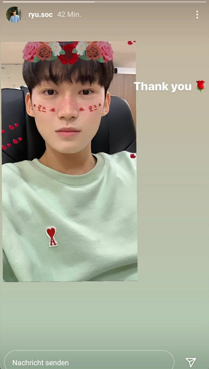7OC_Germany's tweet image. 🌹 IG Update 🌹

#rui used the IG filter that indonesian ROSE created this is so so adorable 🥺🥺

#7oclock #sevenoclock #7oc #soc #세븐어클락 @7OC_official