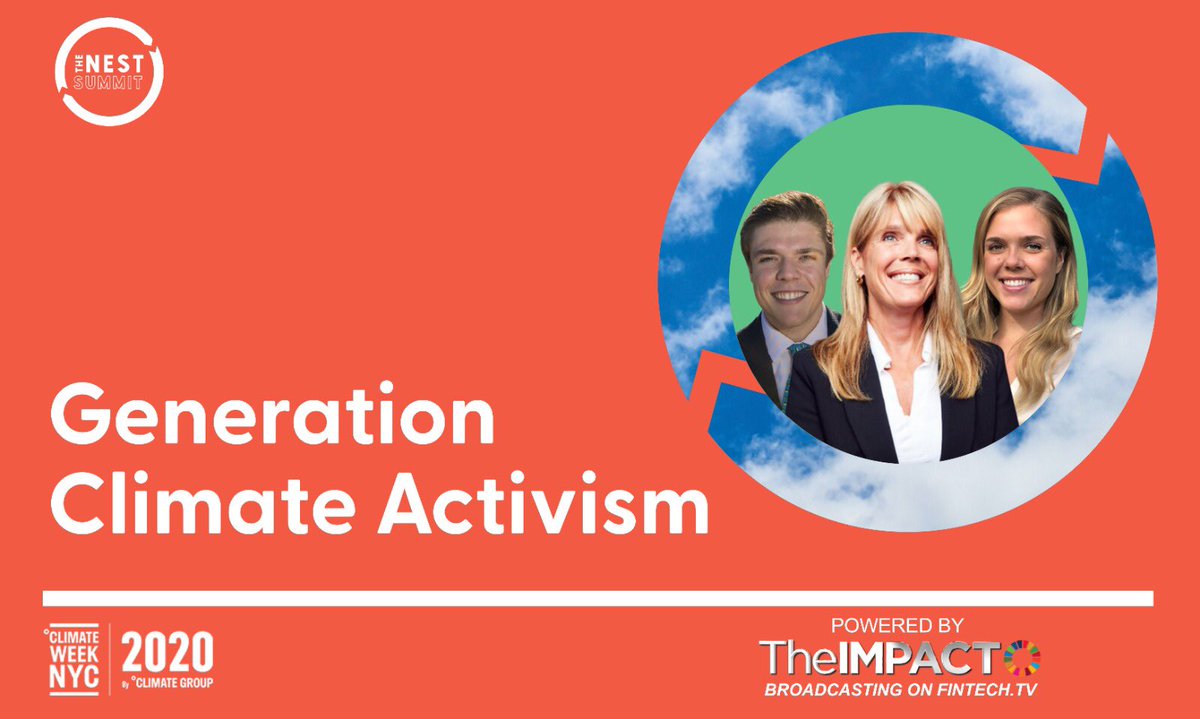Join us <a href="/LauraSeydel/">Laura Turner Seydel</a> and <a href="/VasserSeydel/">Vasser Seydel</a> today in our keynote conversation with @kavitagupta19 and be part of our 3 generational journey of saving our climate at #climateweekNYC @nestsummit powered by @FintechTVglobal fintech.tv/events/the-nes…
