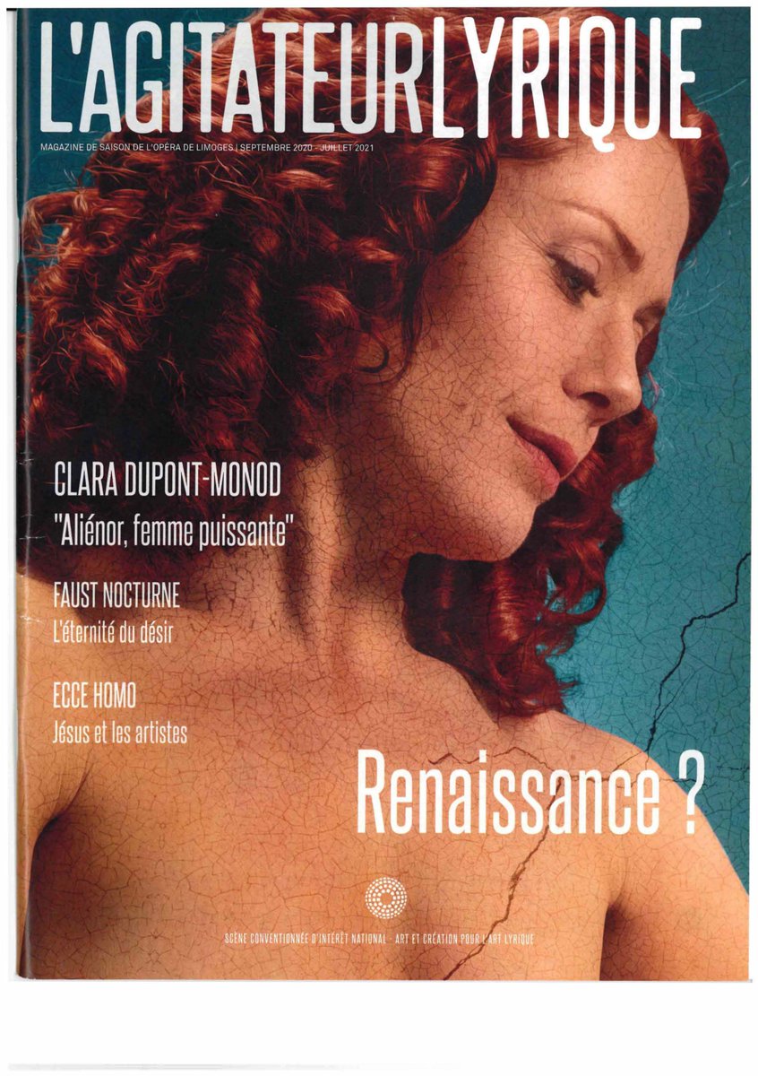 PESMD_Bordeaux's tweet photo. [Les médias en parlent]📰

L' @OperaLimoges parle du PESMD dans le premier numéro de la saison de son magazine « l’Agitateur Lyrique ».

Merci à #ApollineParent

#formation #musique #insertionprofessionnelle #enseignementsup #DNSPM #DE https://t.co/z69BBXfK09