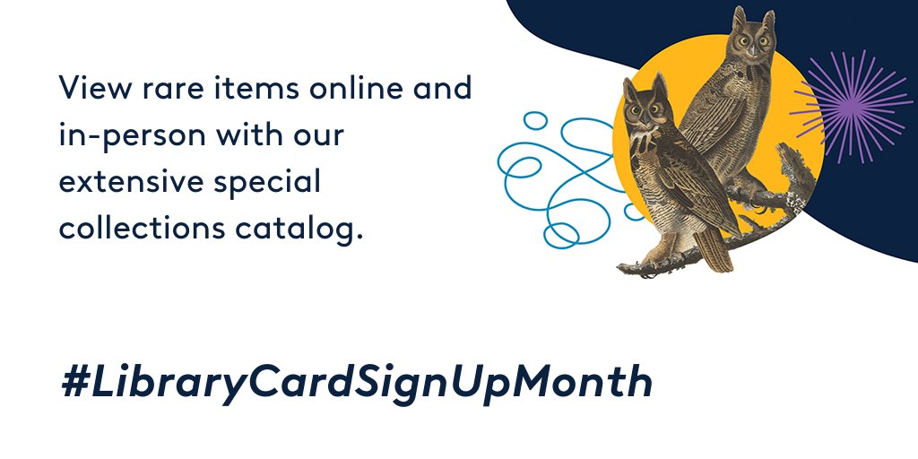 Featuring over 43,000 books and 23,000 photographs, our library's special collections catalog is one of the largest and most unique in the country.  https://cinlib.org/2ROlOQF   #LibraryCardSignUpMonth
