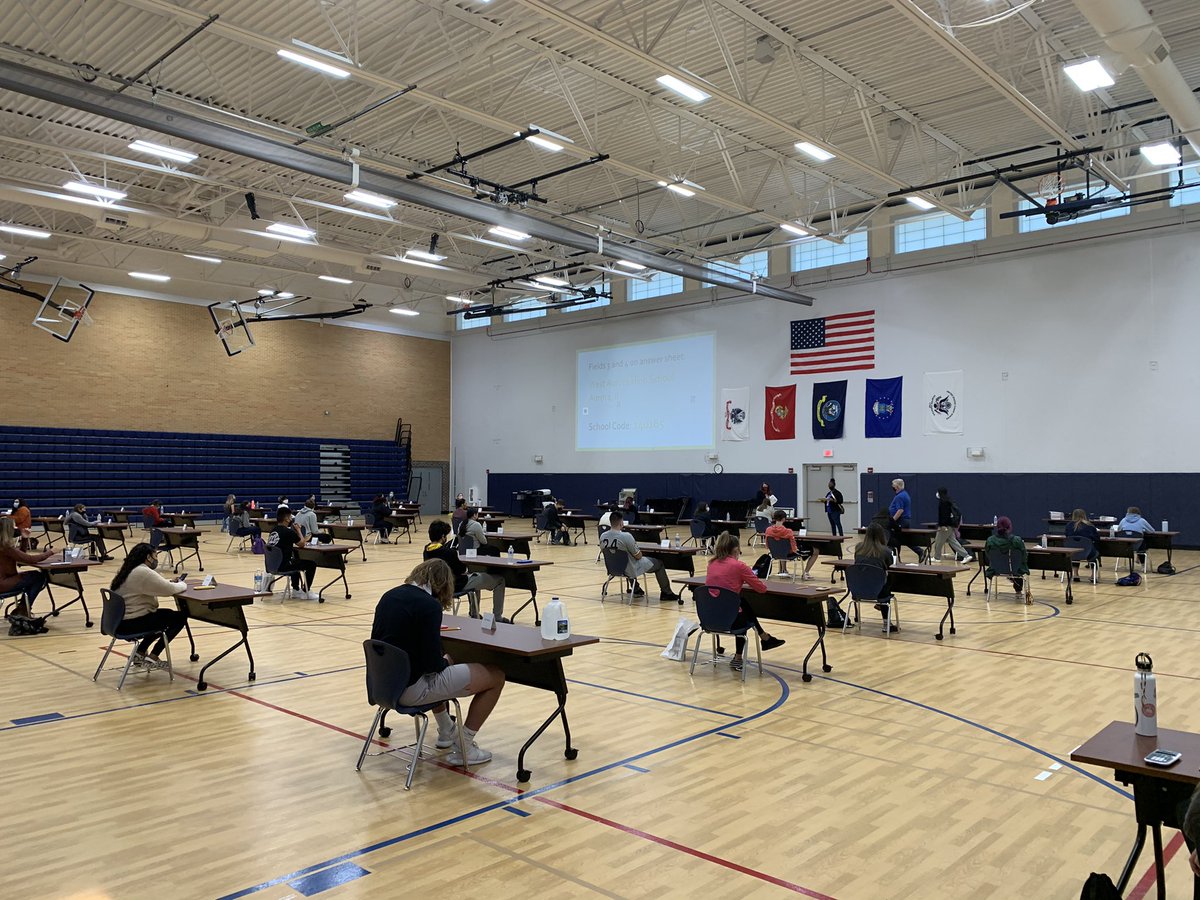Excited for the class of 2021. Around 200 seniors here for the first day of SAT testing. <a href="/sd129/">West Aurora School District 129</a> <a href="/charles_hiscock/">UncleBubba</a>