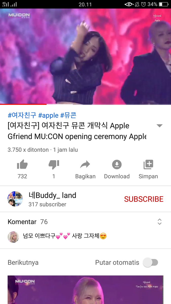 bukanmalaikat_i's tweet photo. Yaampun rambutnyaaa huwa #SinB #GFRIEND_MuCon #GFRIEND https://t.co/6azgtt58XK