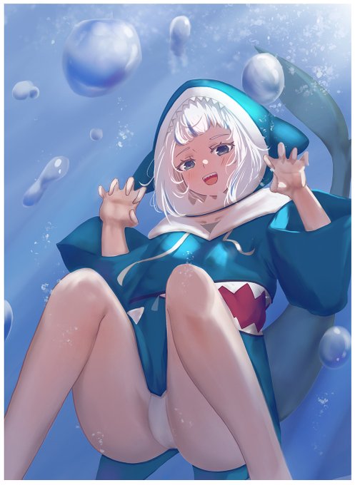 Shaaaark!

#Vtuber 
#がうる・ぐら 
#gawrgura 