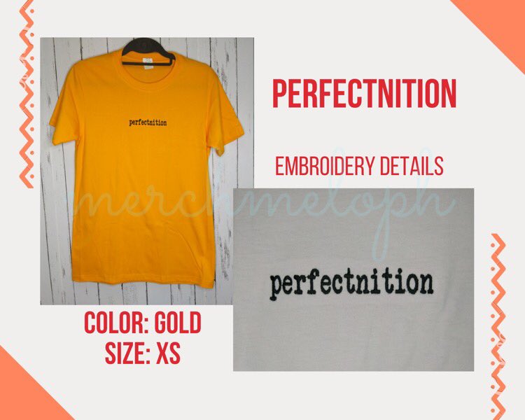 7. Ilhoon line embroidered shirts “Perfectnition” and “Everything’s good”