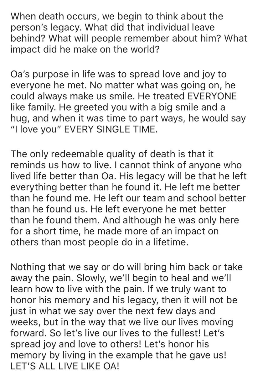 ❤️❤️ In Loving Memory of Pauoa Doctorello ❤️❤️