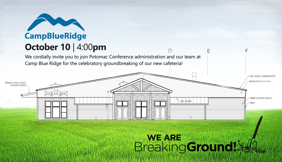 A historic groundbreaking and grand re-opening ceremony will be taking place at Camp Blue Ridge on Oct. 10 at 4pm—marking the beginning of Phase 1 of the Master Plan for the campus. Reserve a cabin to spend the weekend!
pcsda.org/historic-groun… #PotomacPeople