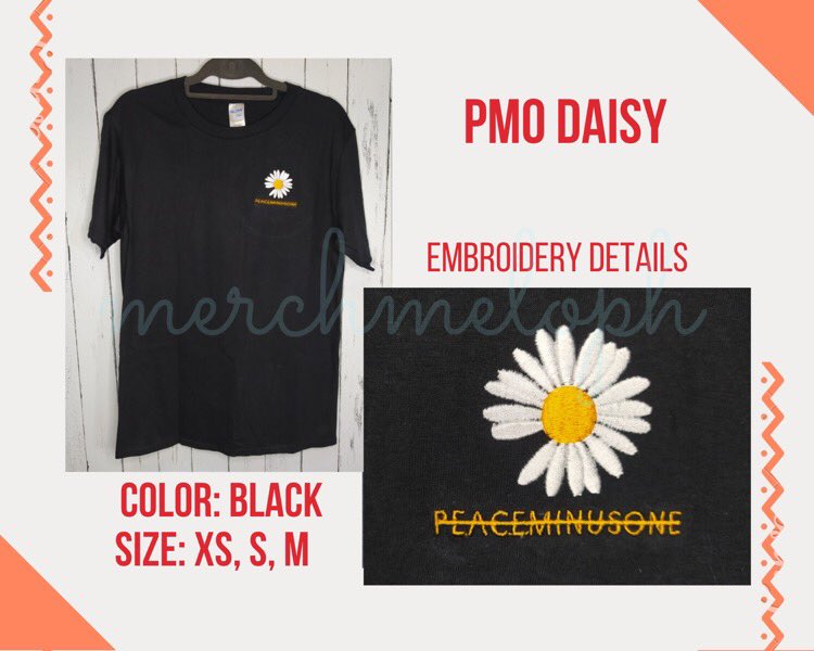 9.  #Peaceminusone embroidered shirts 