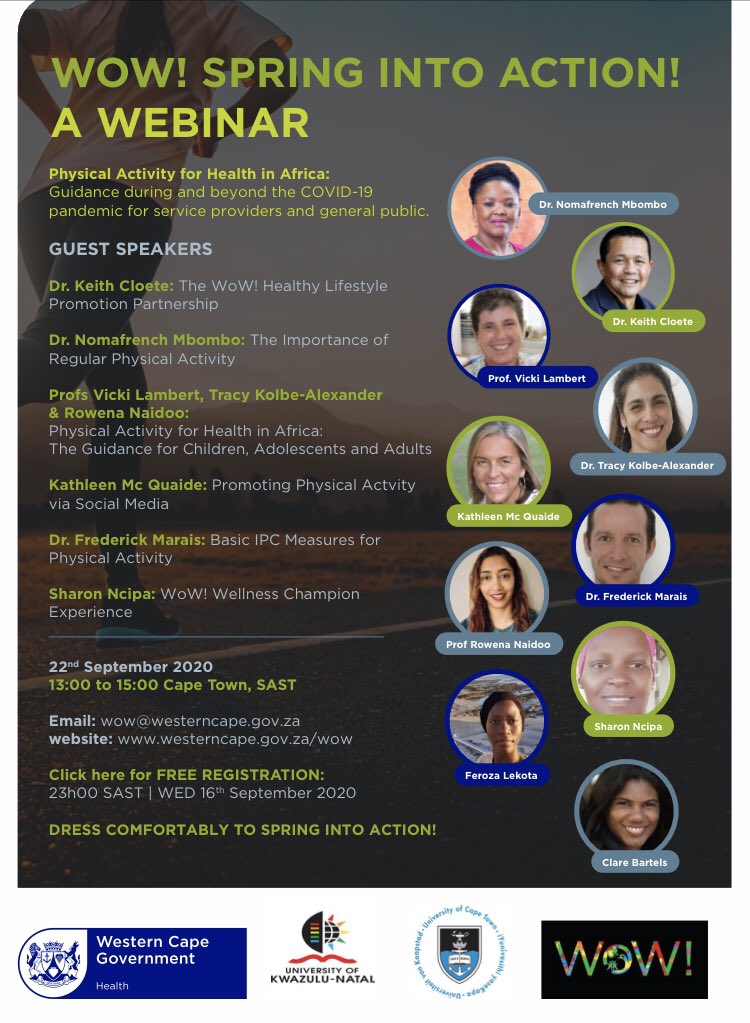 Western Cape on Wellness #wowaction <a href="/UKZNCHS/">UKZN's CHS</a> <a href="/DrillUKZN/">DRILL-UKZN</a> and amazing health promotion programme.