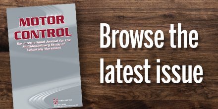 Check out the latest research from Motor Control! The Effects of Mobile Texting and Walking Speed on Gait Characteristics of Normal Weight and Obese Adults ecs.page.link/Yp8Hg #gaitstudy #biomechanics #walkingstudy