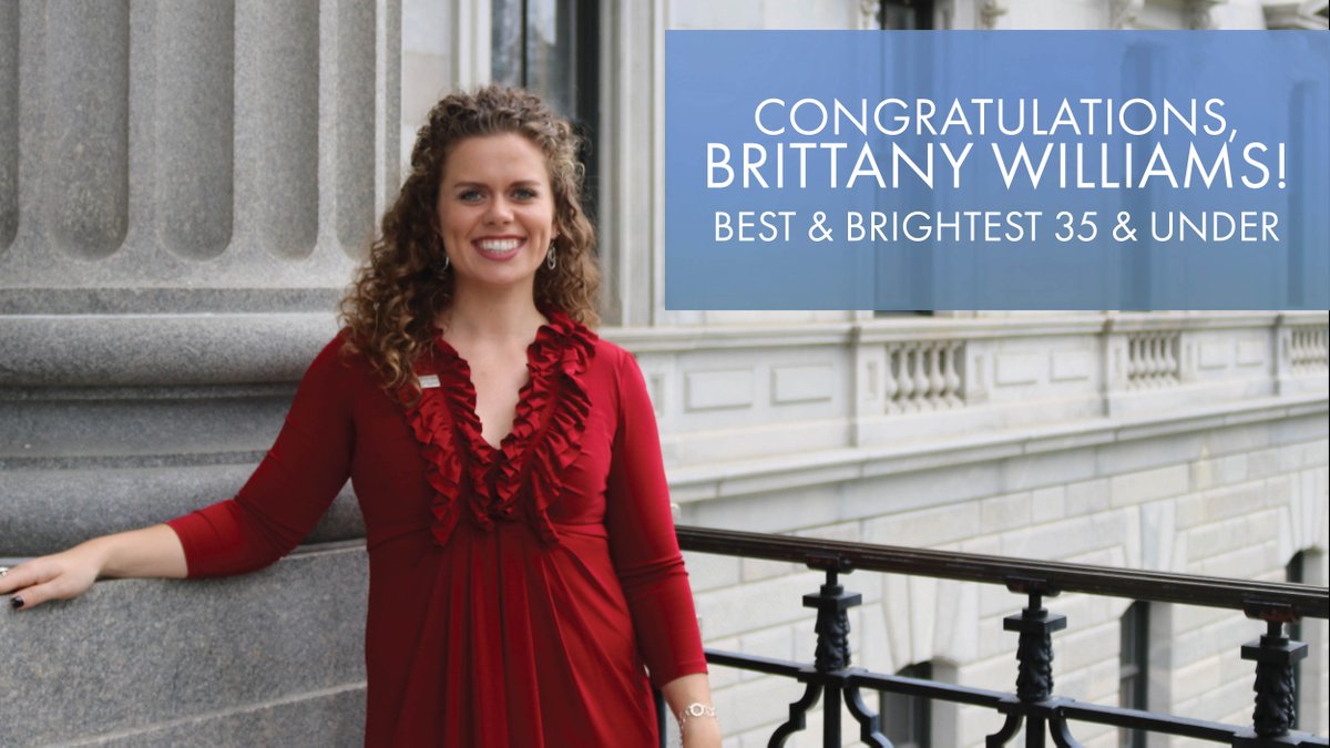 MeadHunt's tweet photo. Transportation Marketing Manager Brittany Williams, CPSM was recognized as one of Columbia Business Monthly’s Best and Brightest 35 and Under!  You can read her interview at https://t.co/9k9yTLU8yc. #LifeAtMeadHunt #PuttingPeopleFirst #BestAndBrightest https://t.co/knGP7h6606