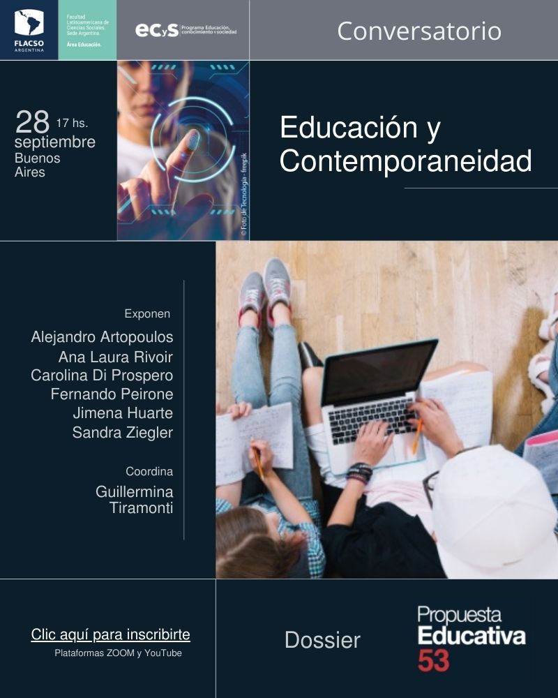 Fernando Peirone (@ferpei) on Twitter photo Para los que puedan y tengan ganas... el próximo lunes compartiremos un panel de Propuesta Educativa sobre "educación y contemporaneidad" junto a <a href="/alepoulos/">💚 Ale Artopoulos</a> <a href="/AnaRivoir/">Ana</a> <a href="/diprosper/">Carolina Di Prospero</a> <a href="/jimenahuarte/">Jimena Huarte</a> y <a href="/zieglersandra2/">Sandra Ziegler</a>. Este es el link: ecys.flacso.org.ar Para los que puedan y tengan ganas... el próximo lunes compartiremos un panel de Propuesta Educativa sobre "educación y contemporaneidad" junto a <a href="/alepoulos/">💚 Ale Artopoulos</a> <a href="/AnaRivoir/">Ana</a> <a href="/diprosper/">Carolina Di Prospero</a> <a href="/jimenahuarte/">Jimena Huarte</a> y <a href="/zieglersandra2/">Sandra Ziegler</a>. Este es el link: ecys.flacso.org.ar