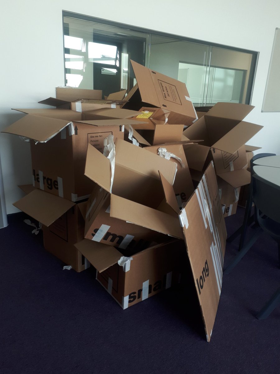 S21 is starting to look less like "classroom type B" and more like my soon-to-be, professional home, when @inverurieacad moves across to the Community Campus in a few weeks. It's been a productive afternoon getting the room set up. I'm super excited to get teaching in here!