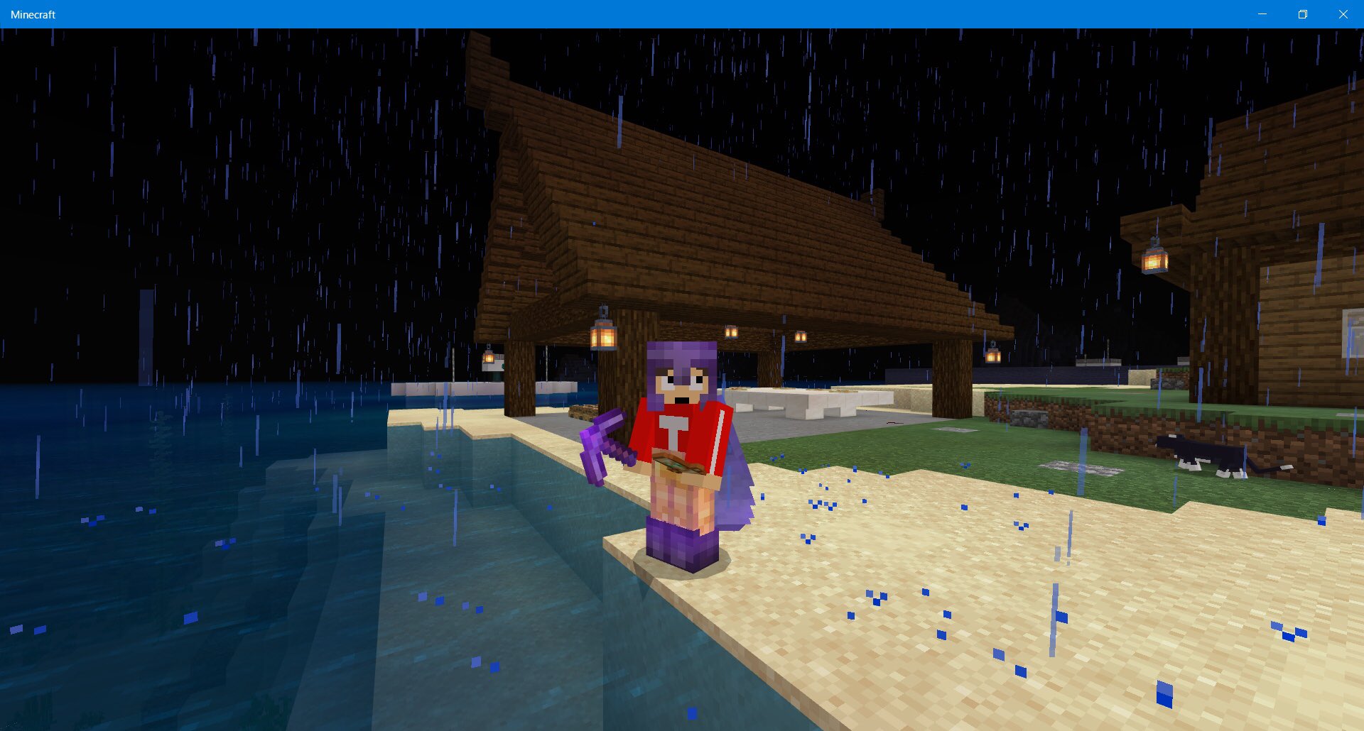 تويتر とくべえ Tokubei على تويتر マイクラ Minecraft 魚市場 風の物を作った 中には生魚が大量 T Co Lbejjd6ak5